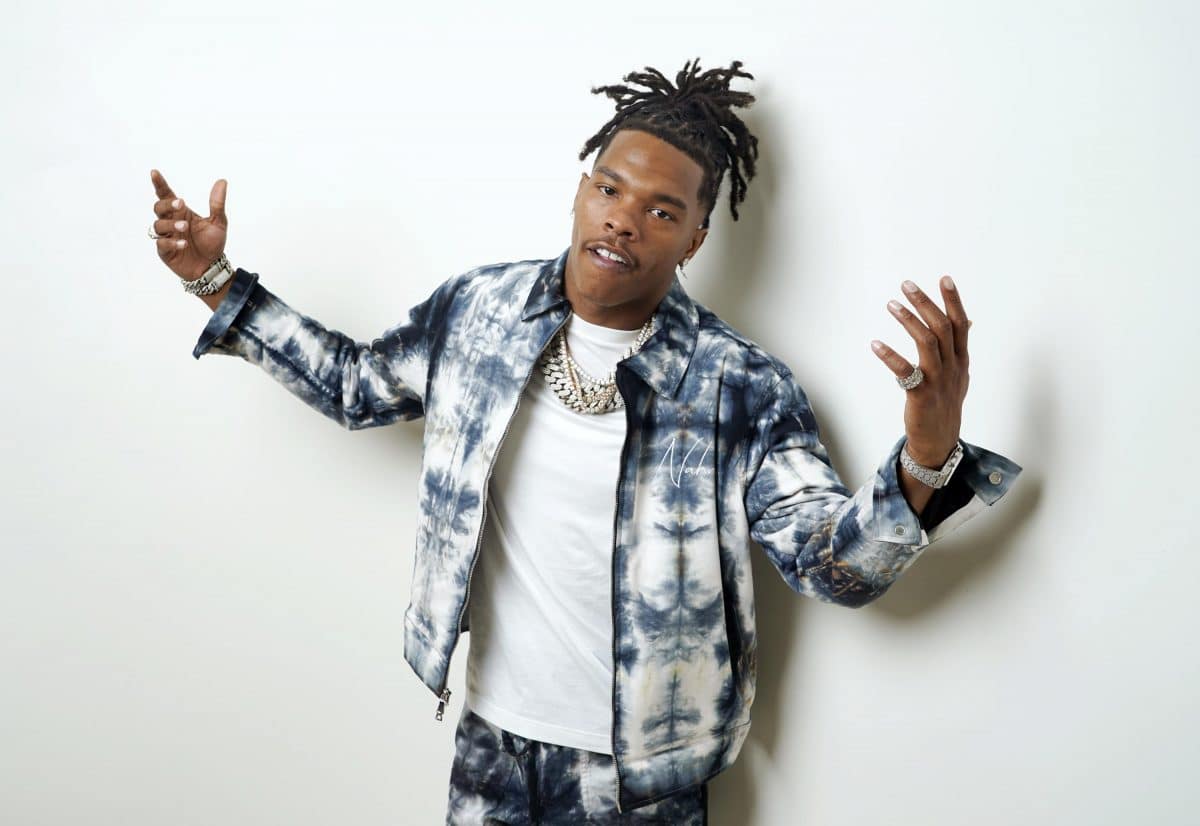 a picture of rapper Lil Baby, whose NFT project Rollies is allegedly handled by the creators of the banned @NFT Instagram account