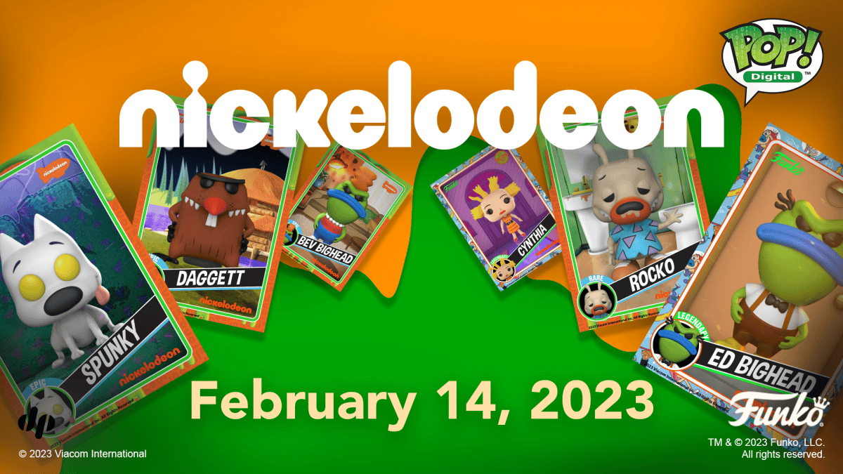 Funko Release New Nickelodeon Cartoon Digital Pop! Collectibles