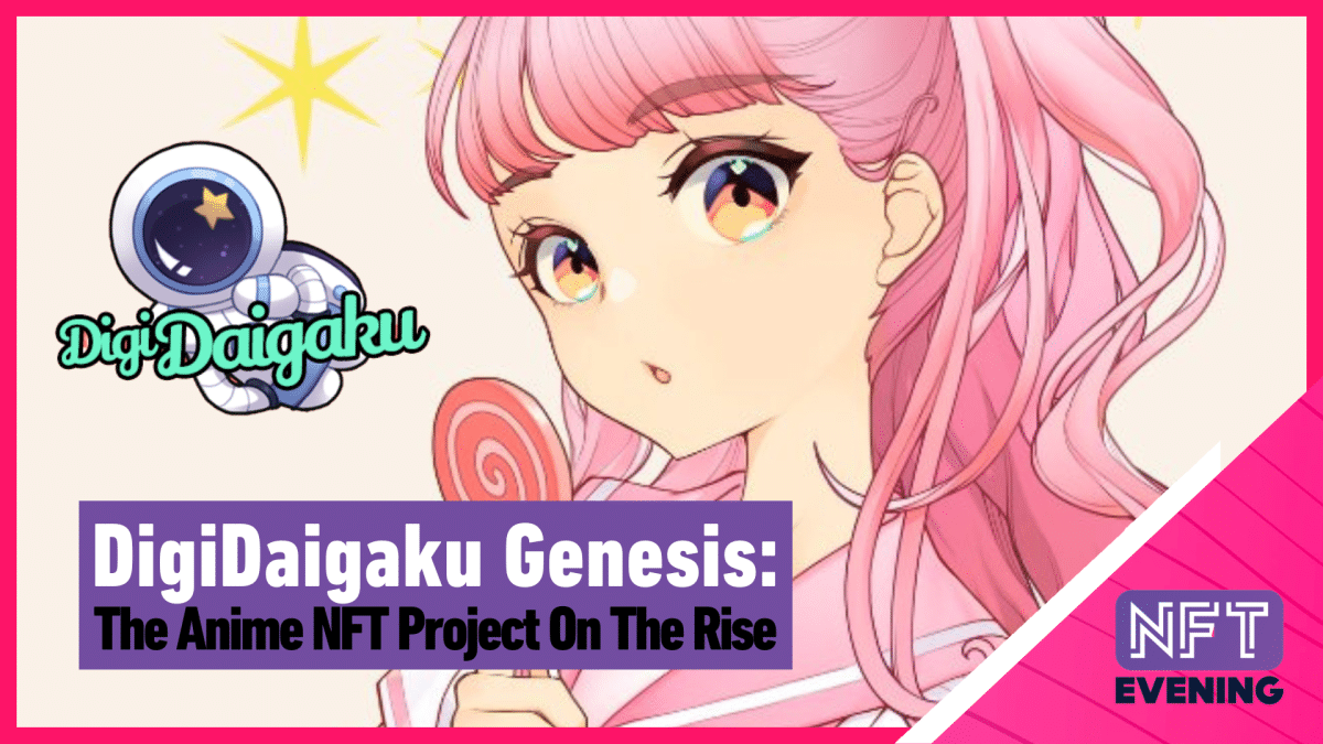 DigiDaigaku Genesis The Anime NFT Project On The Rise Pink