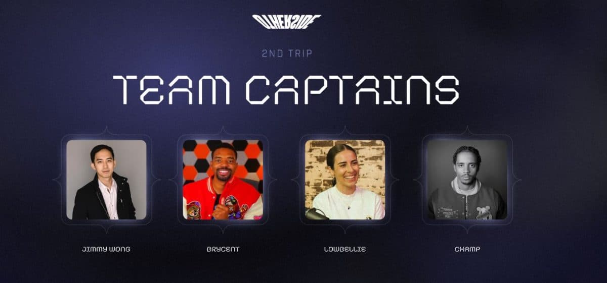 Team Captains for the Second Trip into the Otherside