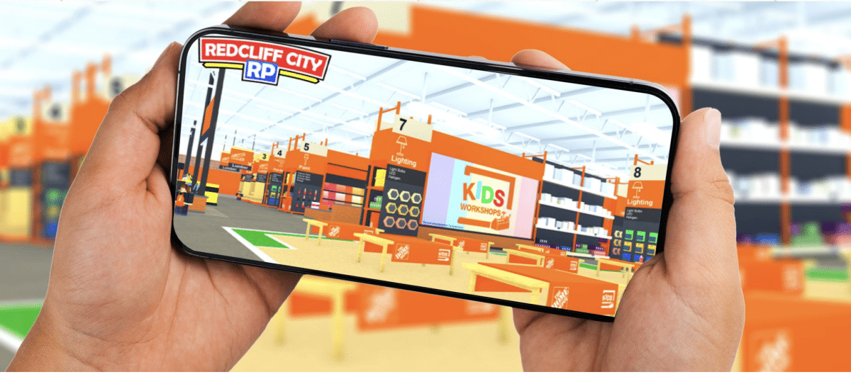 The Home Depot launches a virtual kids workshop in Roblox.