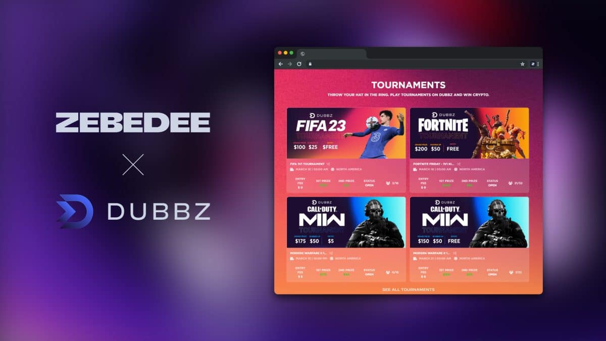 Preview of Zebedee and Dubzz partnership