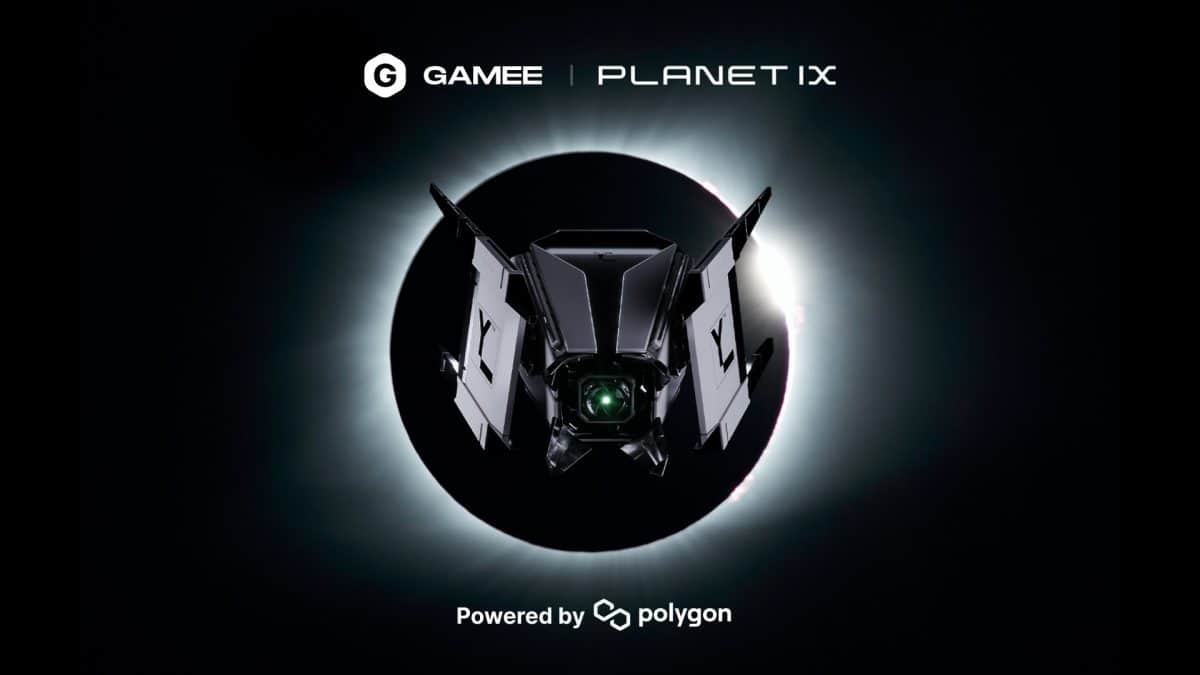 promotional poster from GAMEE and Planet IX.