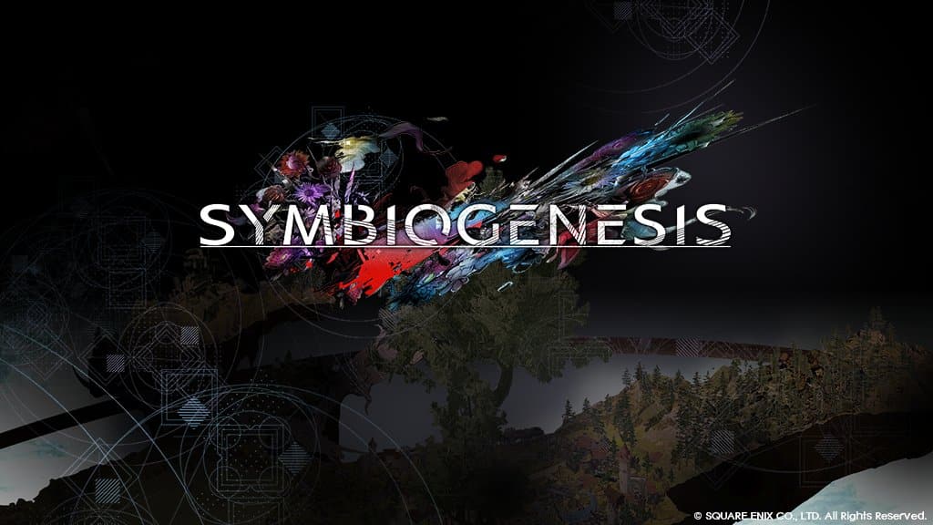 digital poster of the Symbiogenesis NFT logo