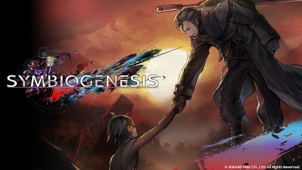 digital poster of the web3 game Symbiogenesis