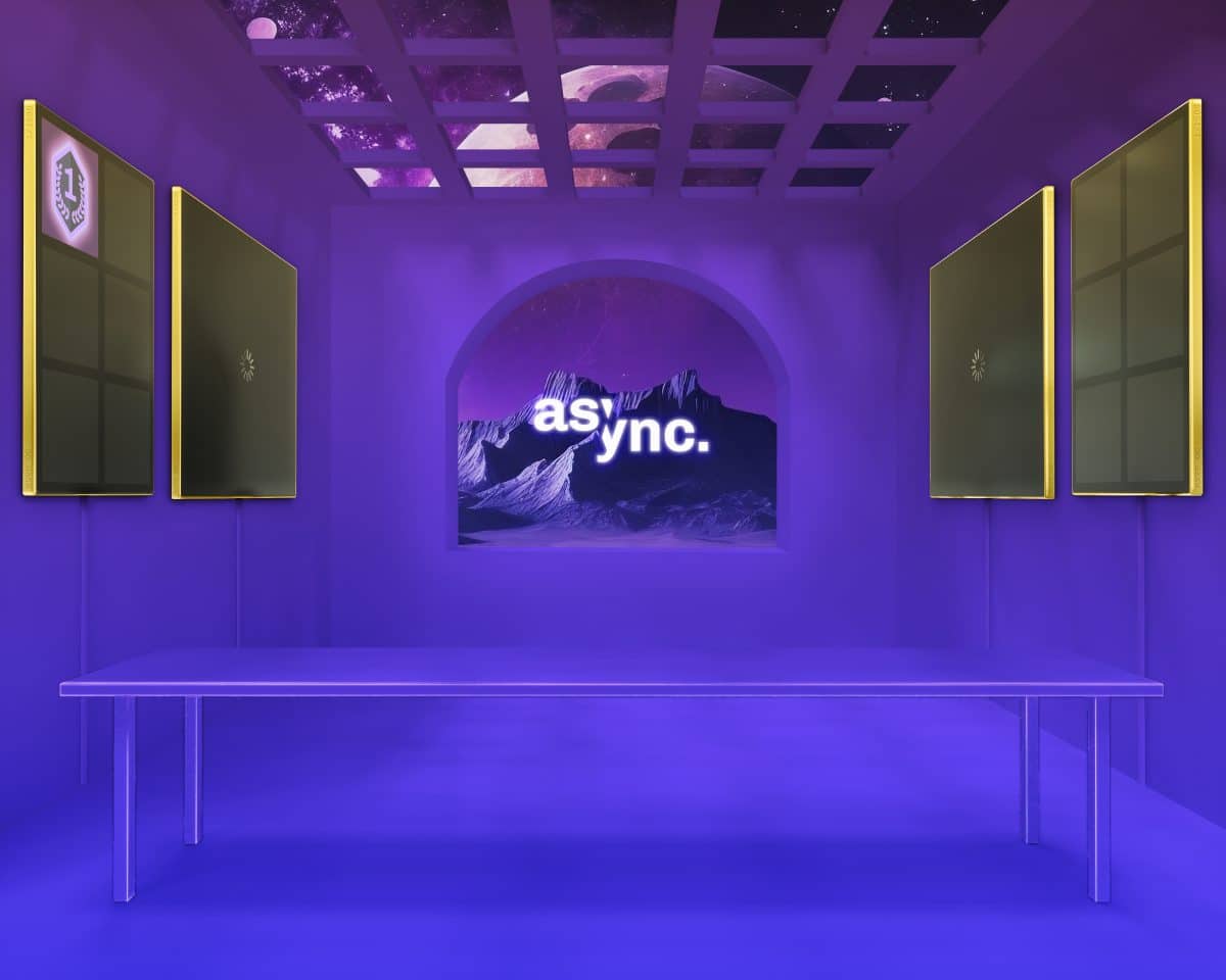 a picture of the Async Art logo