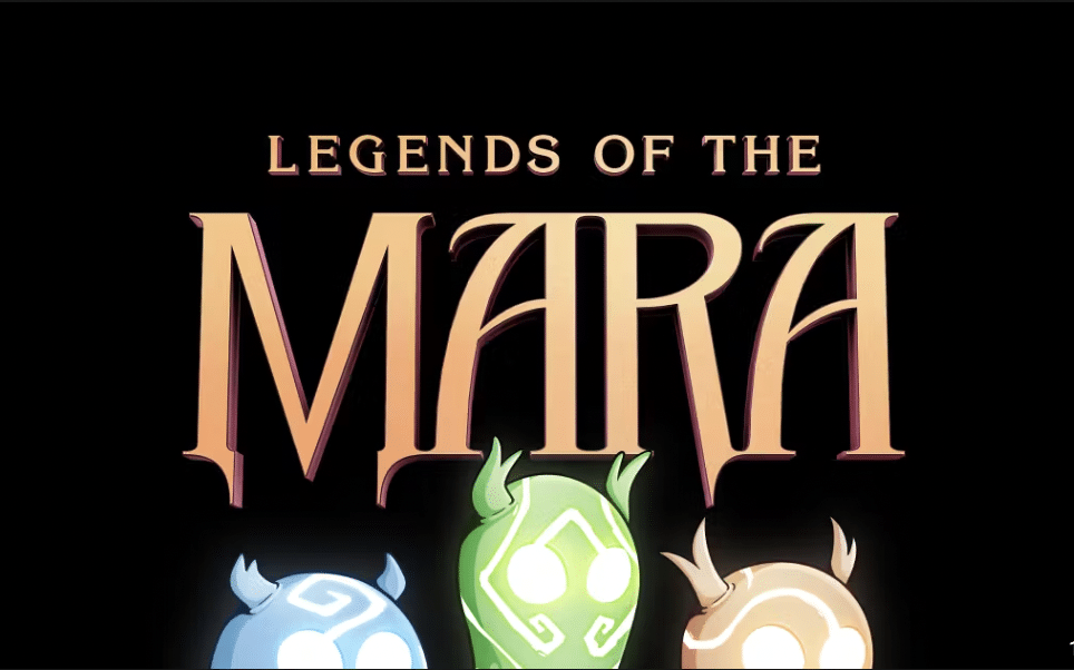 A screenshot of the Legends of the Mara logo by Yuga Labs