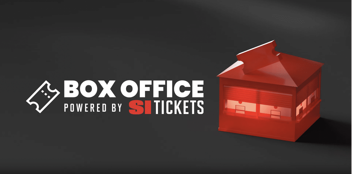 Una captura de pantalla del logotipo de Box Office by SI. 