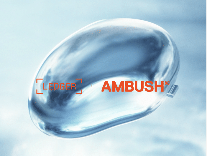 A screenshot of the Ledger X Ambush logo. 