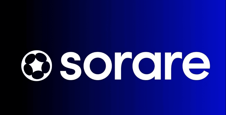 Una imagen del logotipo de SoRare. 