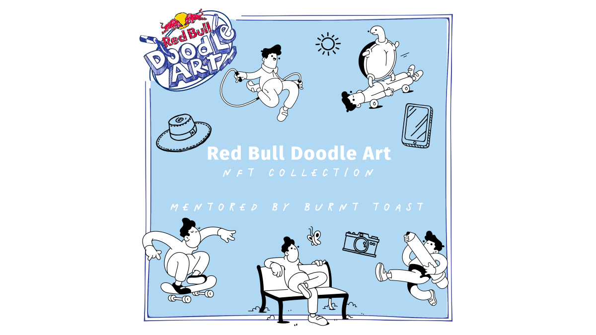 Descubre el mundo de los garabatos: explora la edición abierta Mint of Red Bull's Doodle Art Program 2023