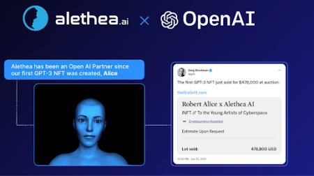 The Future of NFTs: Alethea AI's ChatGPT Integration Unlocks AI Services for iNFTs