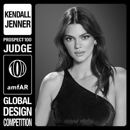 black and white image of celebrity Kendall Jenner who will judge the NFT contest