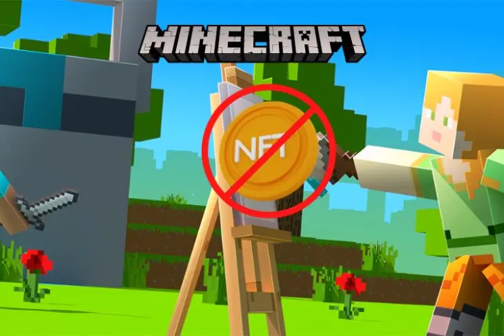 Minecraft Bans NFTs