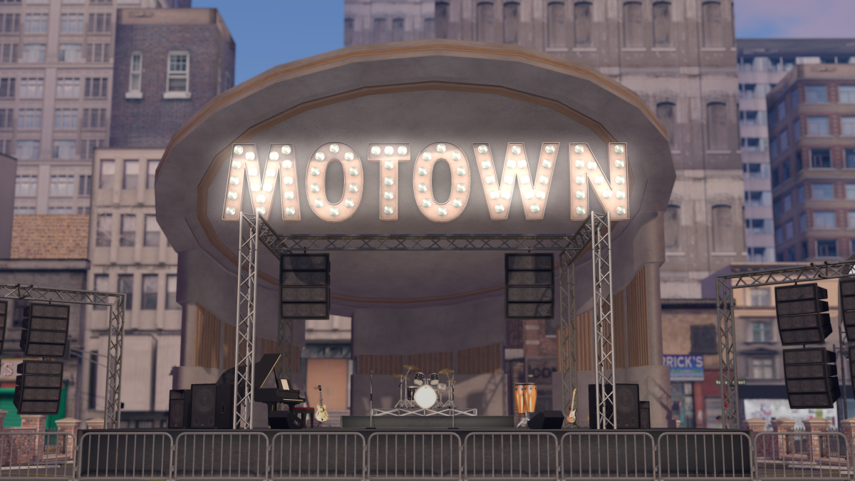 Still from Second Life Motown