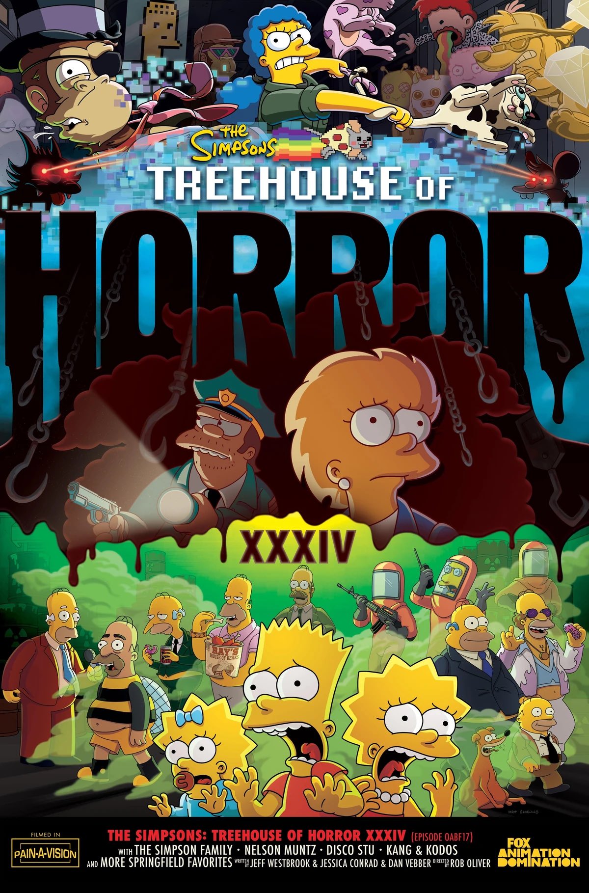 The Simpsons ‘Tree House of Horror’ Poster Features Some of Your Favorite NFTs!