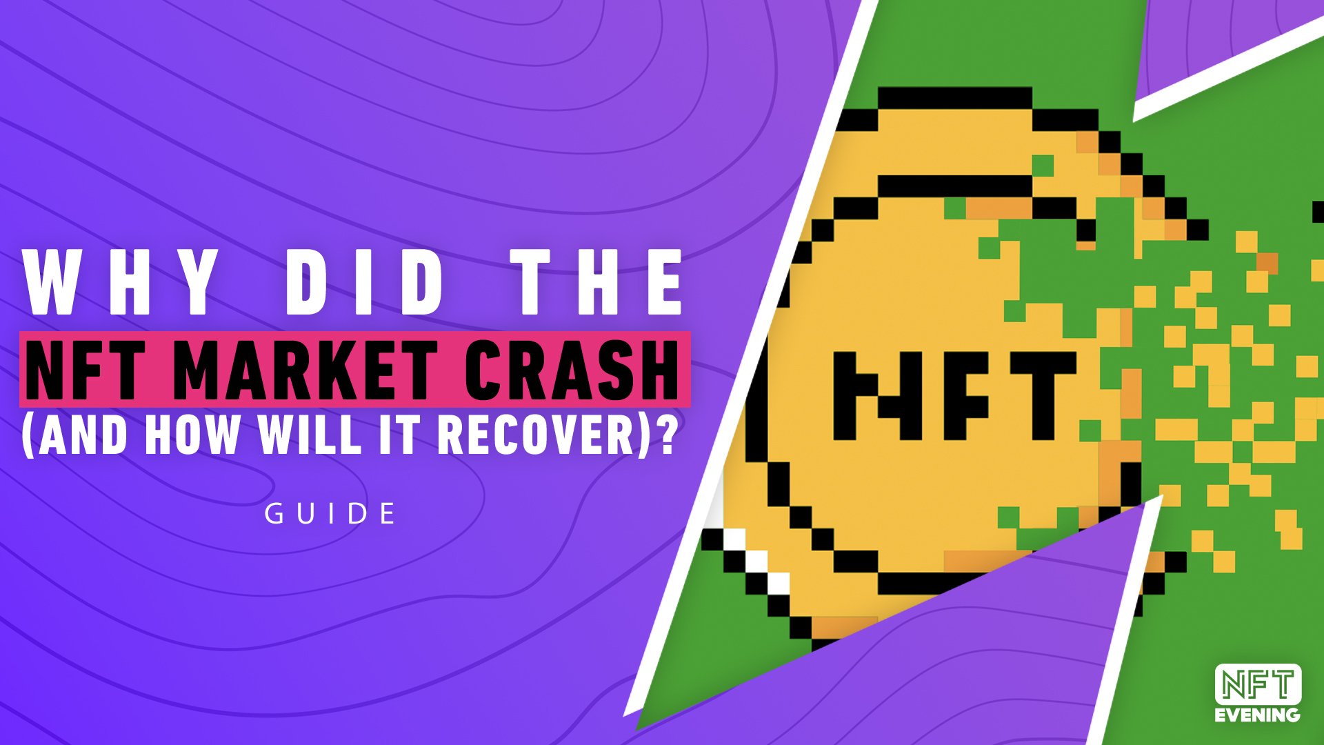 nft market crash poster