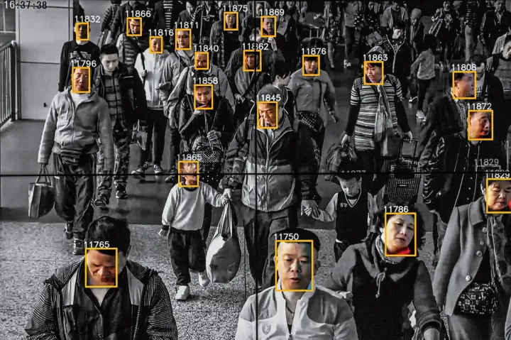 Pictures of people walking around China reveal their social credit scores, a feature now making its way into the virtual universe.