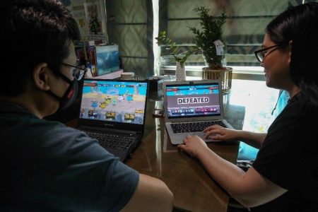Philippines players playing Axie Infinity game