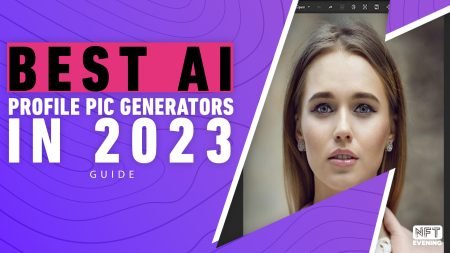 a poster for an AI Profile Picture generator guide