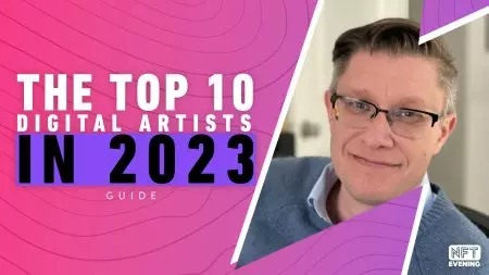 Picture of famous digital artist Beeple in the top 10 guide for 2023