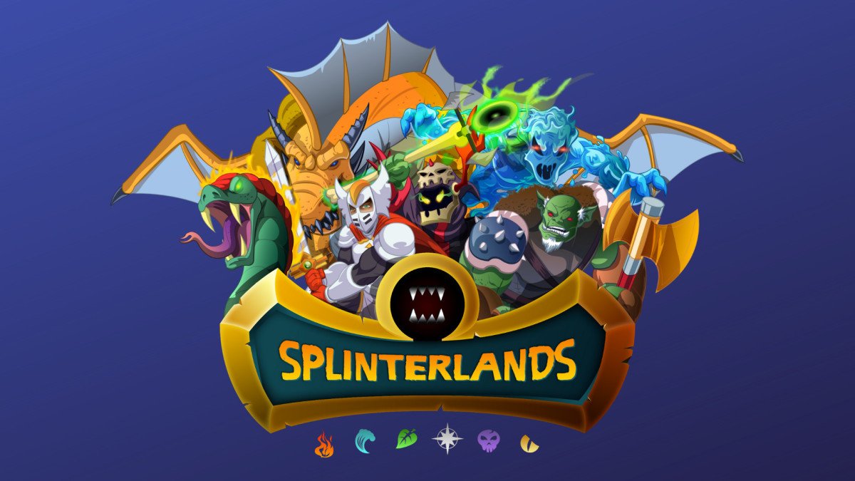 Splinterlands web3 game poster