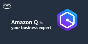 a picture of the Amazon Q AI logo