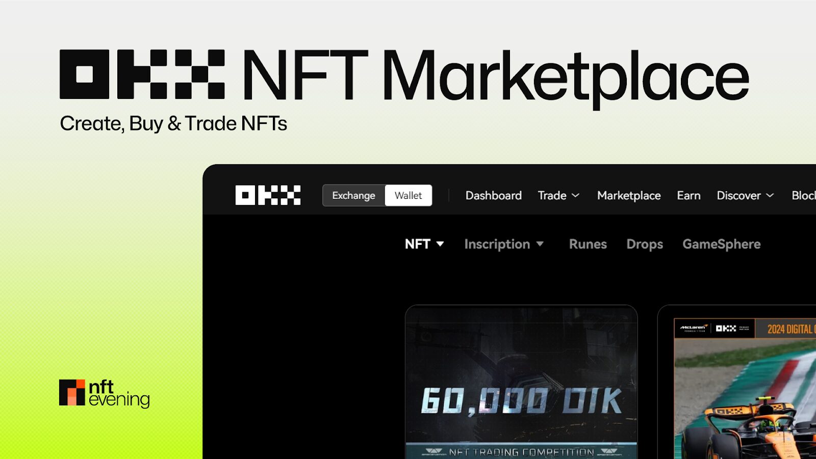 Create, Buy & Trade NFTs