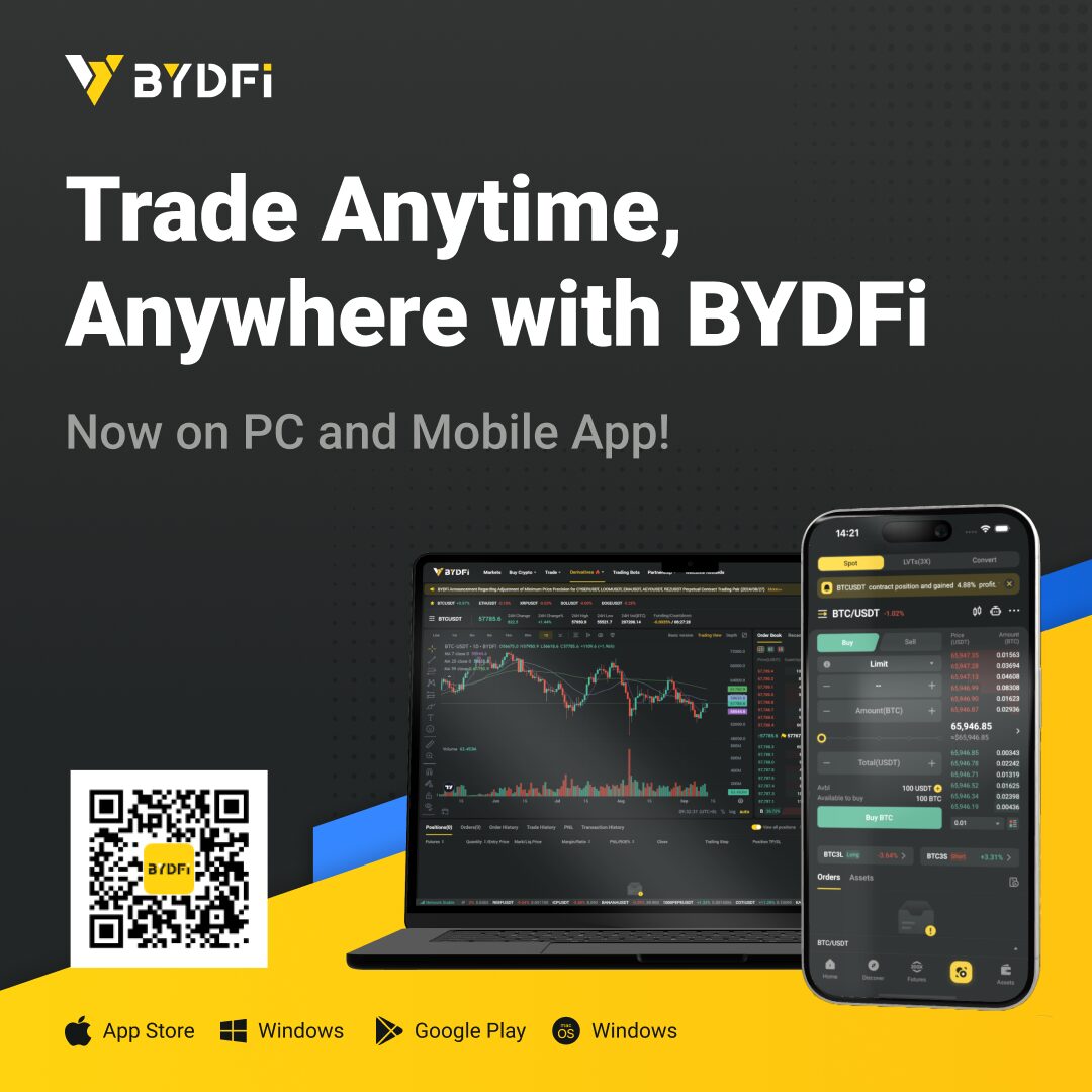 BYDFi available countries and KYC