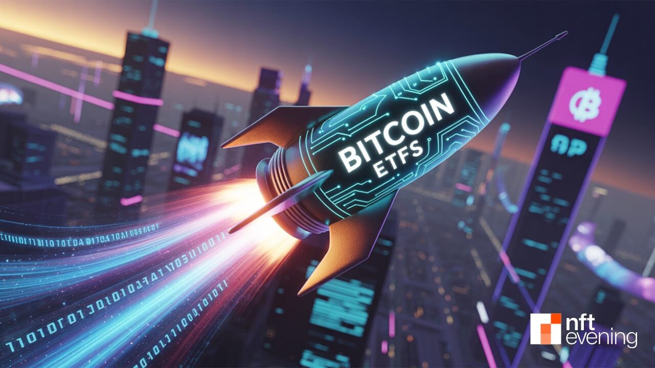 Bitcoin ETFs Reach All-Time High with Over  Billion in Inflows