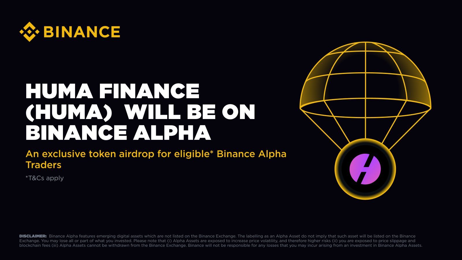 Check your Huma Finance (HUMA) airdrop