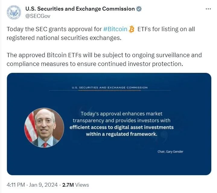 SIM Swapping Attack on SEC Twitter Account