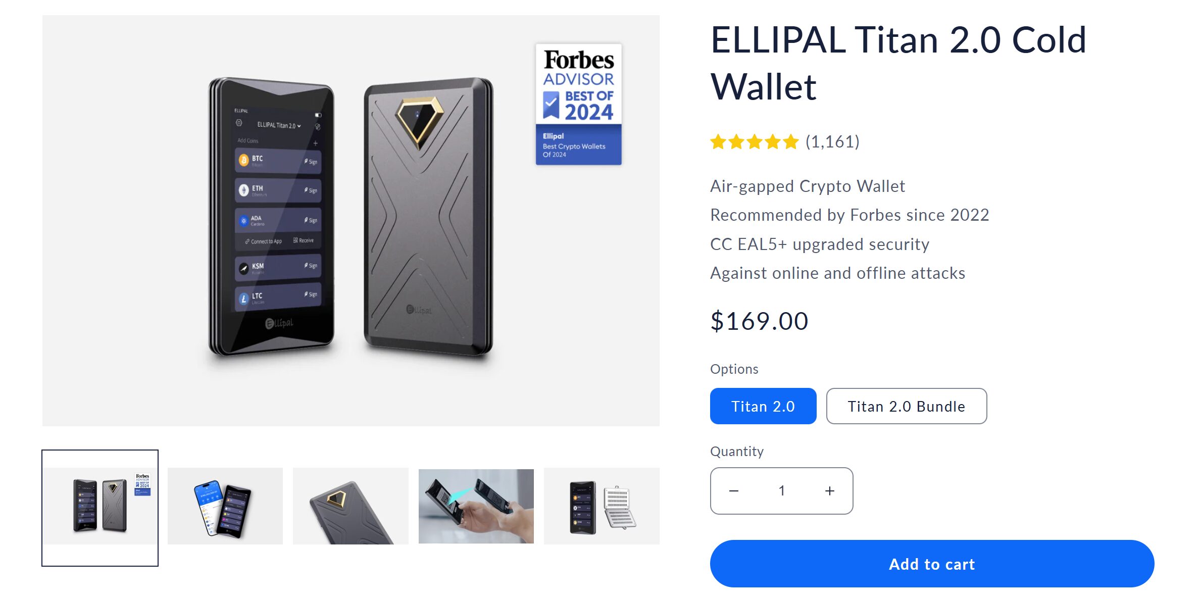 ELLIPAL Tian 2.0