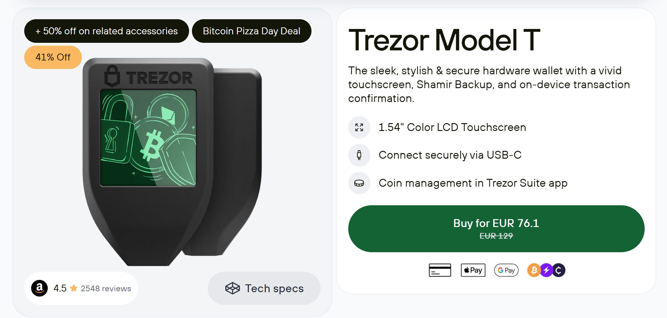 Trezor Model  T