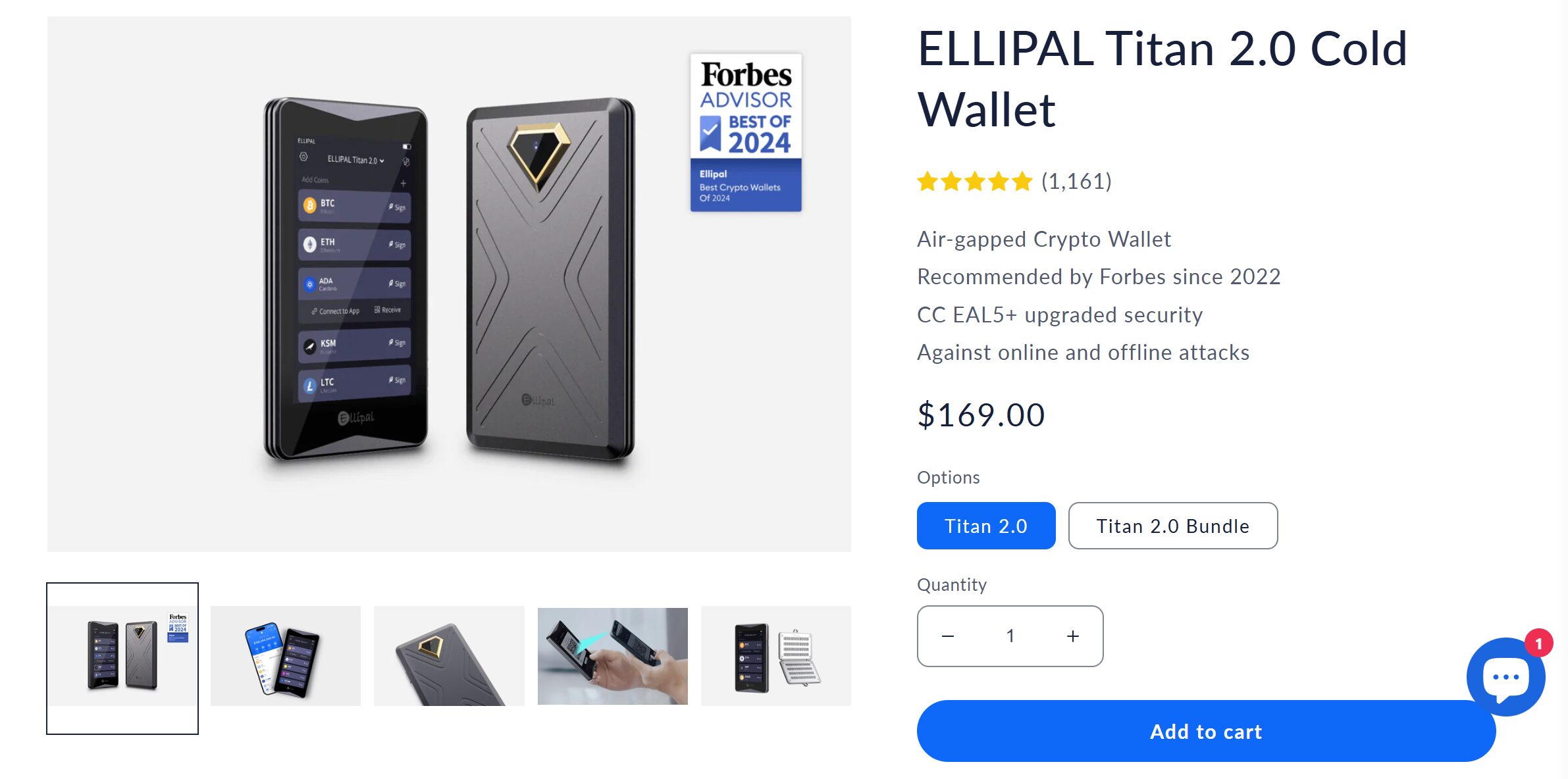 Ellipal Titan 2.0