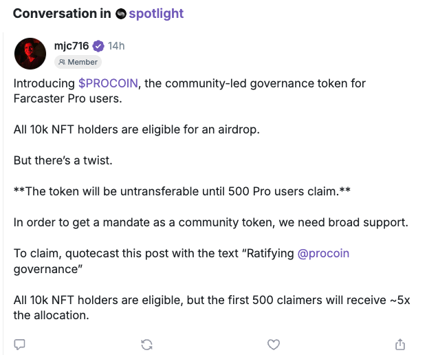 How to Check and Claim PROCOIN