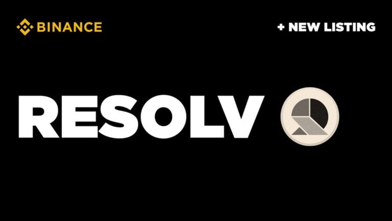 Resolv (RESOLV) Will Be Listed on Binance HODLer Airdrops