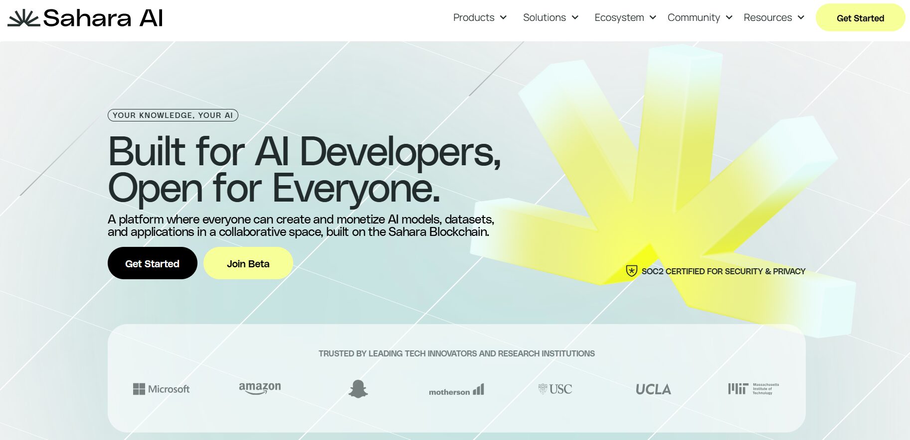 What is Sahara AI?