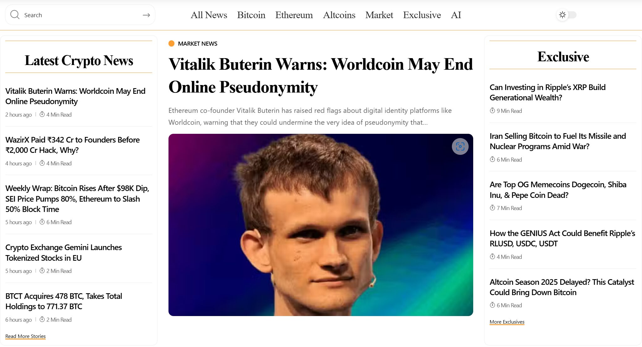 The Crypto Times