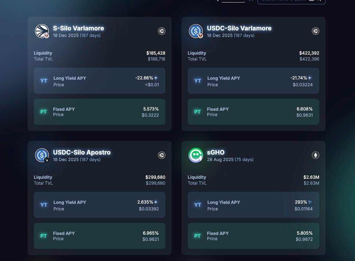 Pendle Yield Tokenization: Yield Tokens (YT)