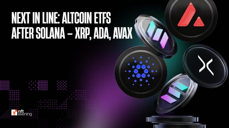 Altcoin ETFs After Solana – XRP, ADA, AVAX Next in Line