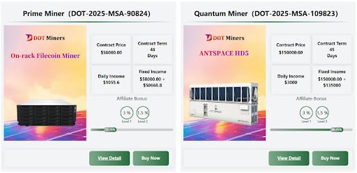 About DOT Miners