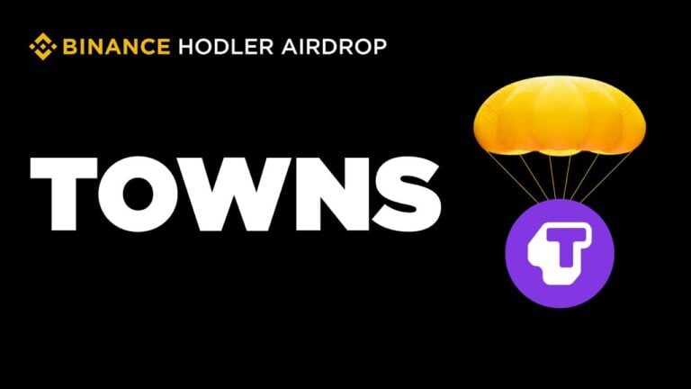 Towns (TOWNS) Will be Listed on Binance HODLer Airdrops