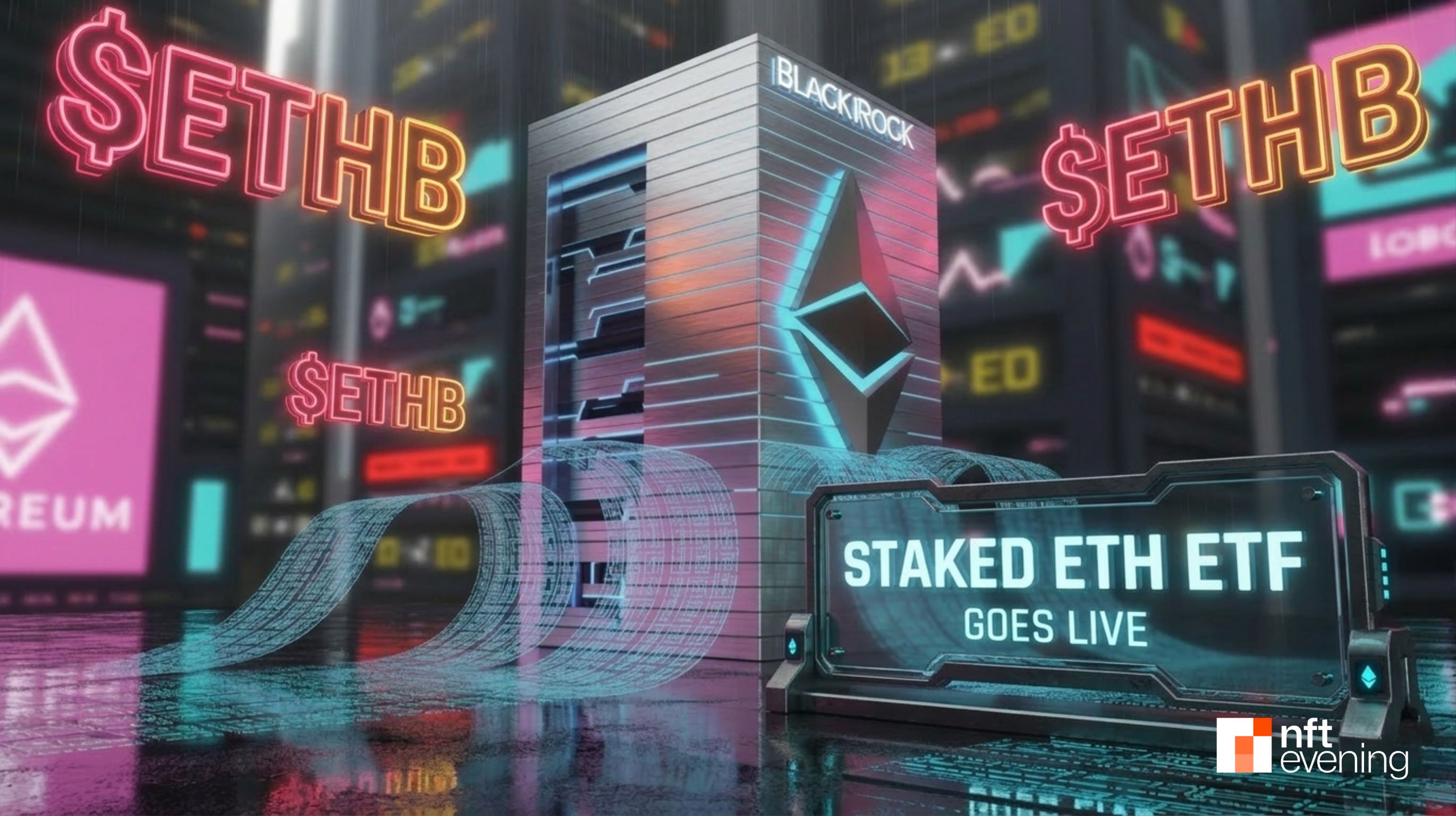 BlackRock Staked ETH ETF Goes Live: Could ETHB Help ETH Outperform BTC?