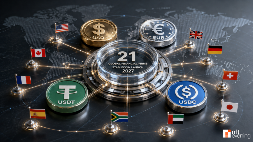 21 Global Financial Firms Plan USD Stablecoin Launch in 2027