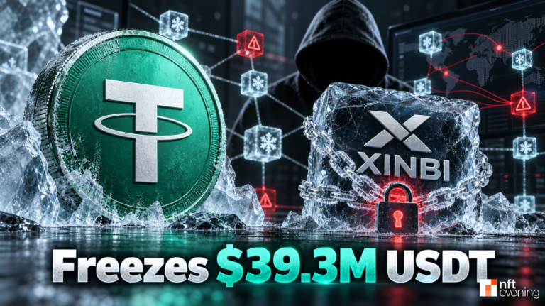 Tether Freezes $39.3M USDT Linked to Xinbi Guarantee Network
